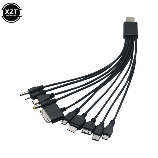 Cables Micro USB para teléfono móvil, cargador múltiple 10 en 1 para KG90, So
